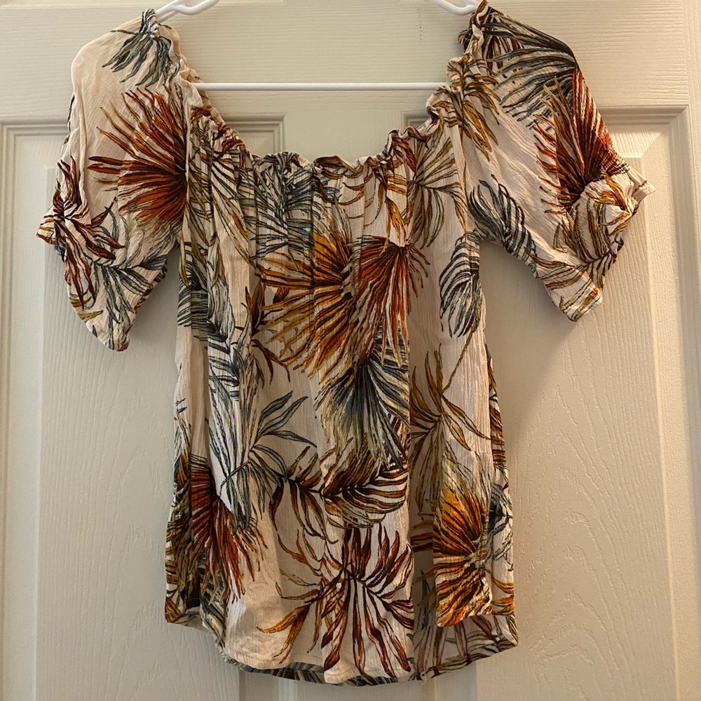 Primark tropical blouse